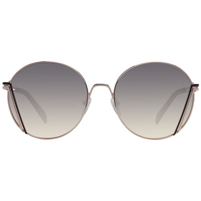 Lunettes de soleil Emilio Pucci pour femme en or rose