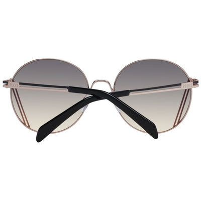 Lunettes de soleil Emilio Pucci pour femme en or rose