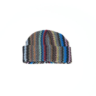 Chapeau femme en laine multicolore Missoni