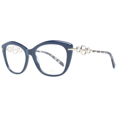 Montures de lunettes bleues pour femmes Emilio Pucci