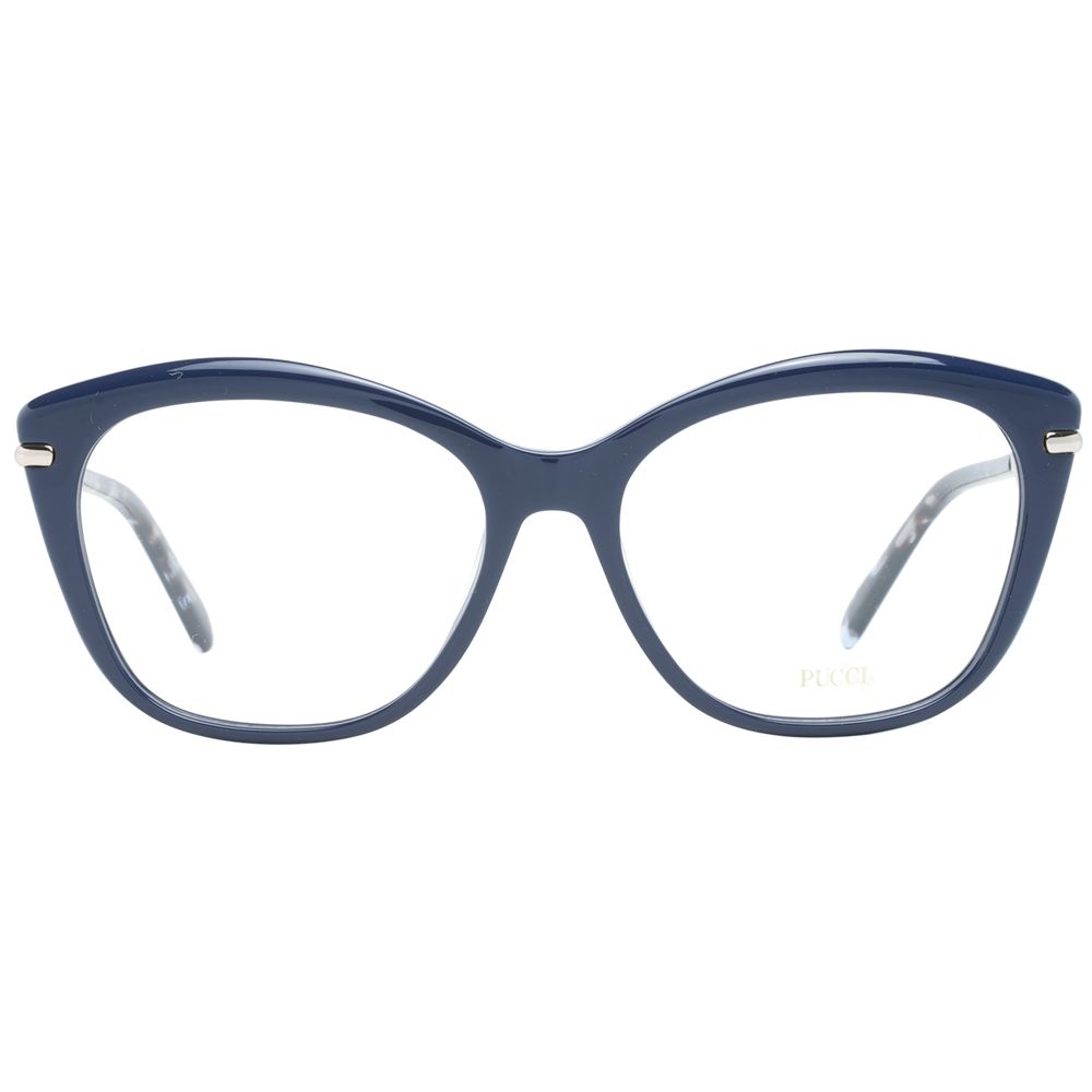 Montures de lunettes bleues pour femmes Emilio Pucci