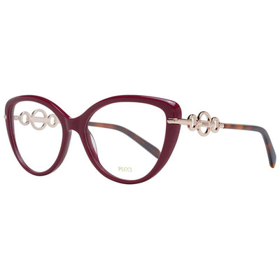Montures de lunettes rouges pour femmes Emilio Pucci