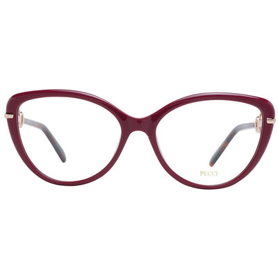 Montures de lunettes rouges pour femmes Emilio Pucci
