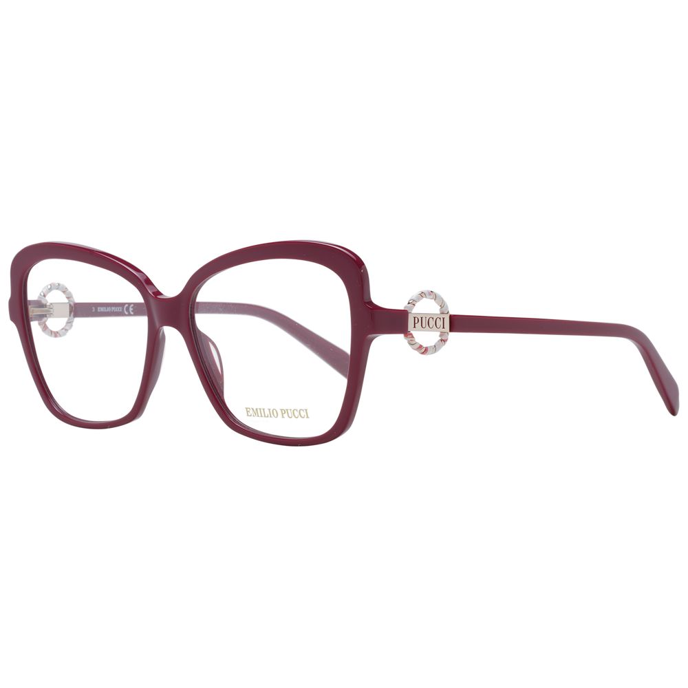 Montures de lunettes rouges pour femmes Emilio Pucci