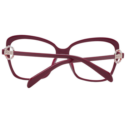 Montures de lunettes rouges pour femmes Emilio Pucci