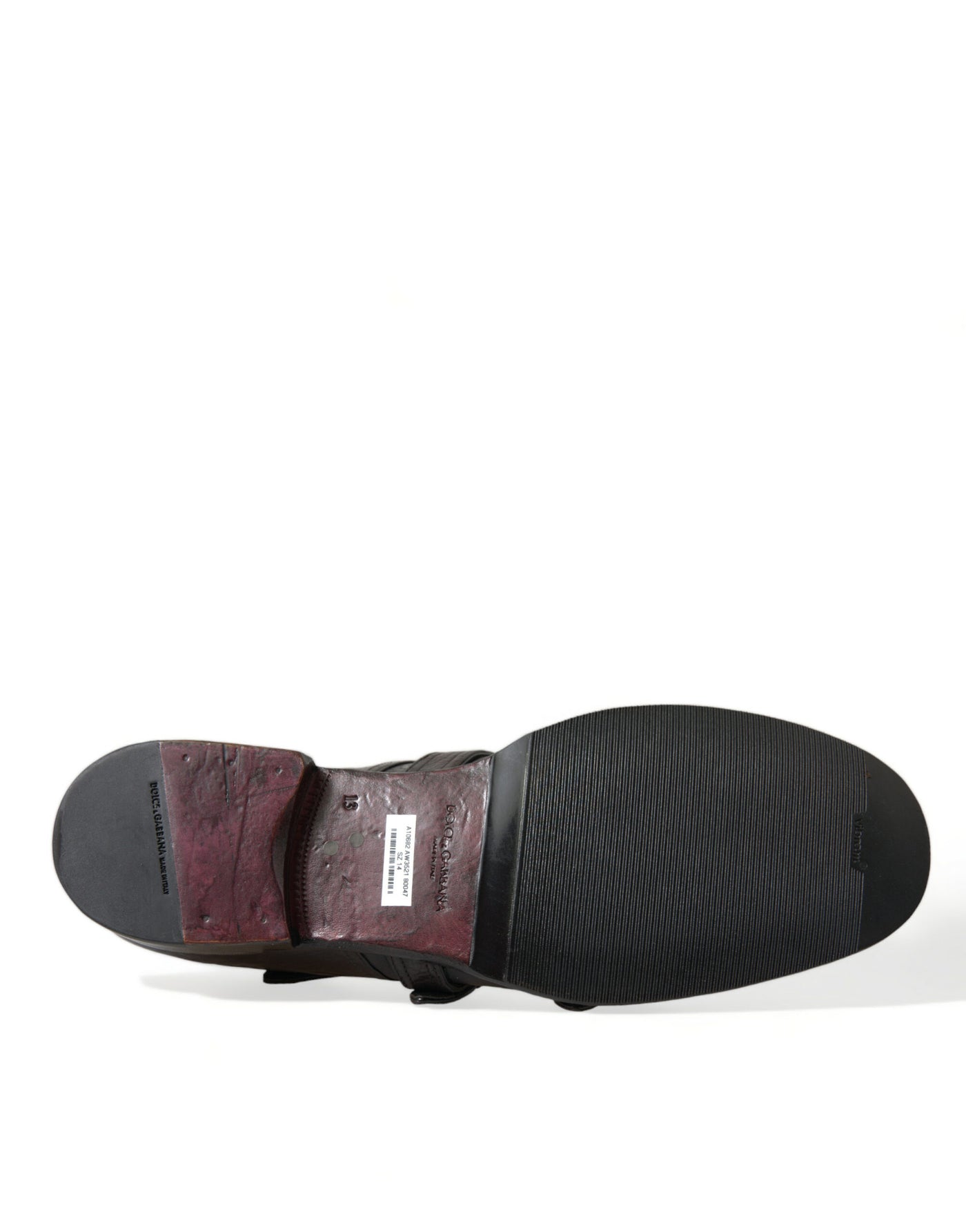 Dolce &amp; Gabbana Bruine Leren Band Formele Schoenen