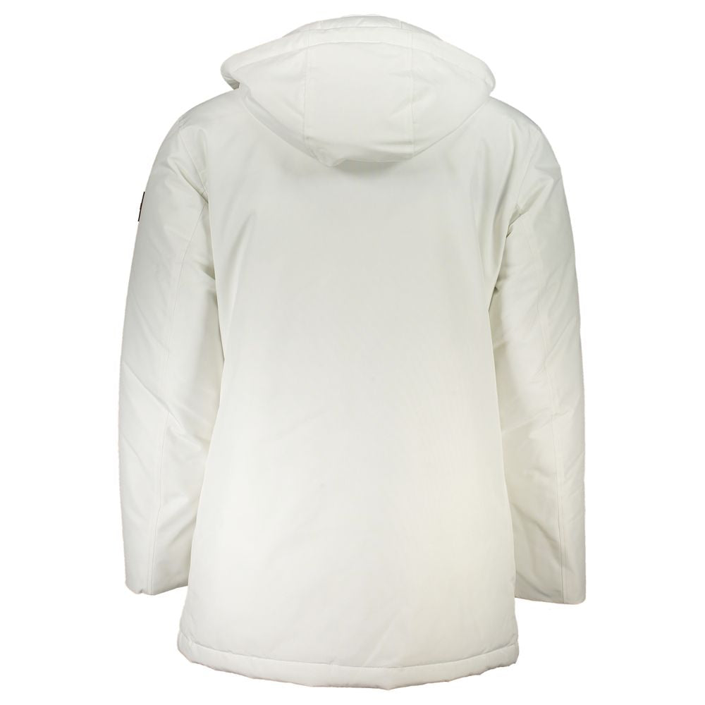 Hugo Boss White Polyamide Men Jacket Osais