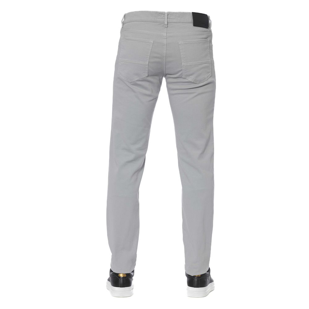 Trussardi Jeans Grijze Katoenen Herenjeans