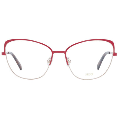 Montures de lunettes rouges pour femmes Emilio Pucci