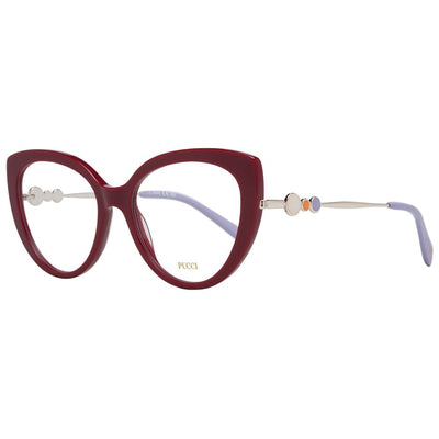 Montures de lunettes rouges pour femmes Emilio Pucci