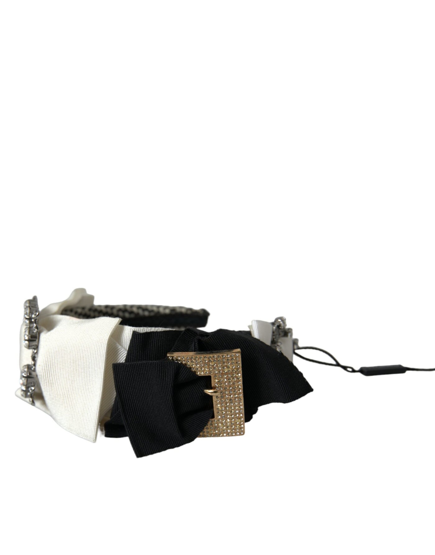Dolce &amp; Gabbana Multicolor Kristal Versierde Dames Hoofdband Diadeem
