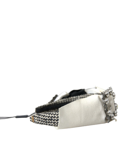 Dolce &amp; Gabbana Multicolor Kristal Versierde Dames Hoofdband Diadeem