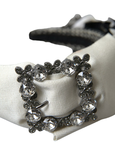 Dolce &amp; Gabbana Multicolor Kristal Versierde Dames Hoofdband Diadeem