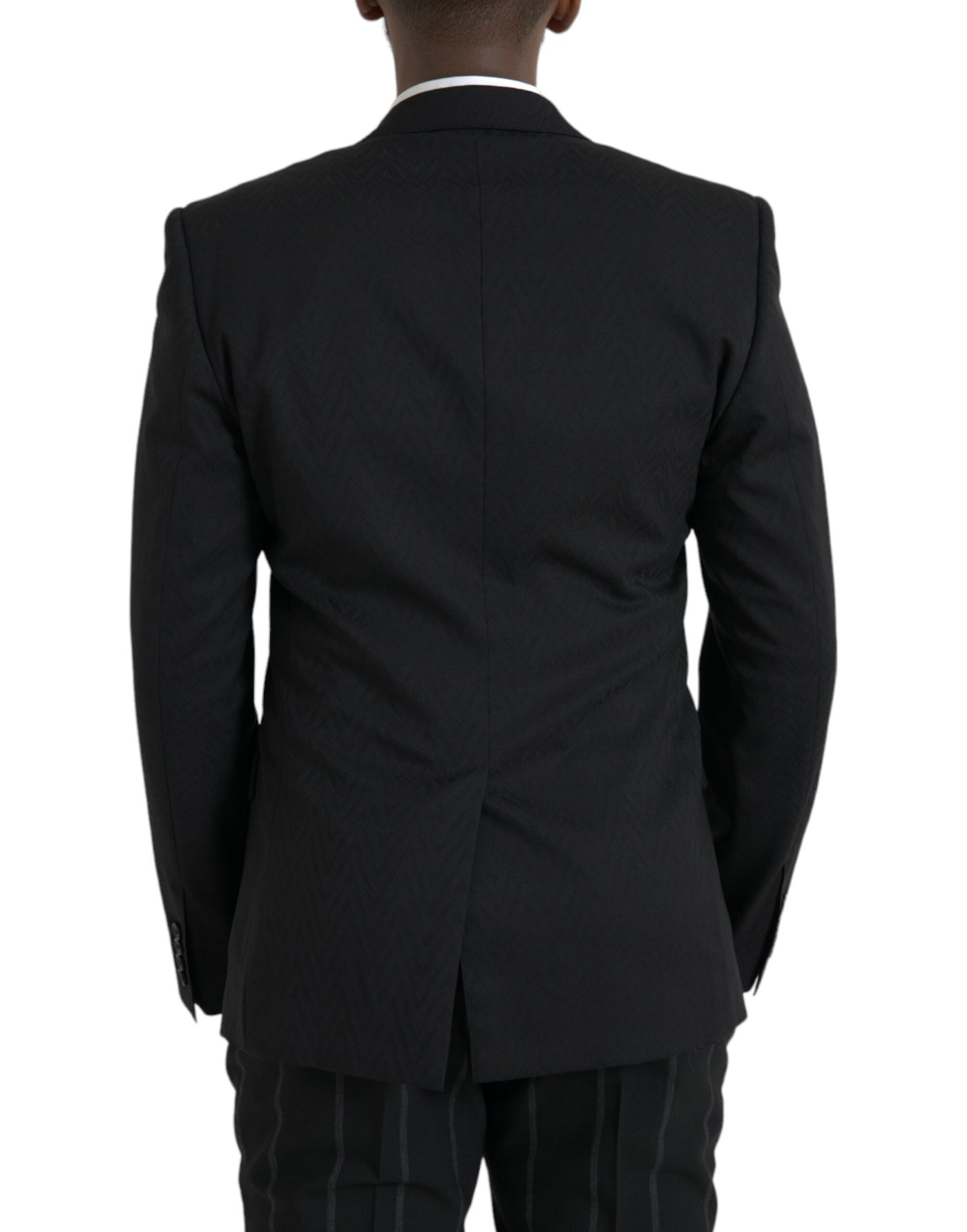 Dolce &amp; Gabbana Veste-manteau slim noire MARTINI