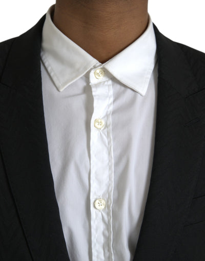 Dolce &amp; Gabbana Veste-manteau slim noire MARTINI