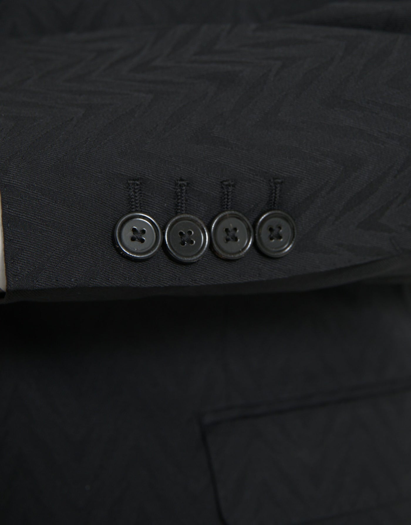 Dolce &amp; Gabbana Veste-manteau slim noire MARTINI