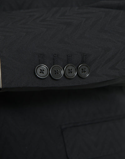 Dolce &amp; Gabbana Veste-manteau slim noire MARTINI
