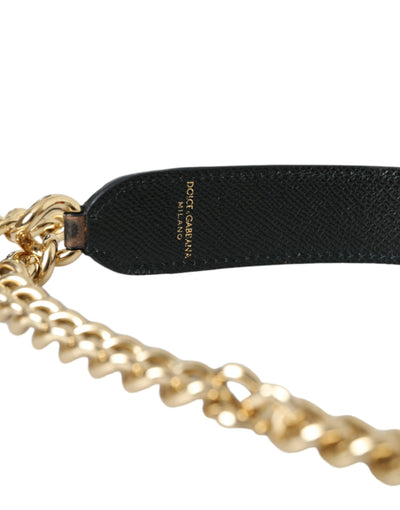Dolce &amp; Gabbana Bruine Luipaard Handtas Accessoire Schouderriem