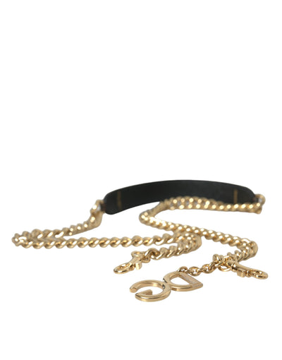 Dolce &amp; Gabbana Bruine Luipaard Handtas Accessoire Schouderriem