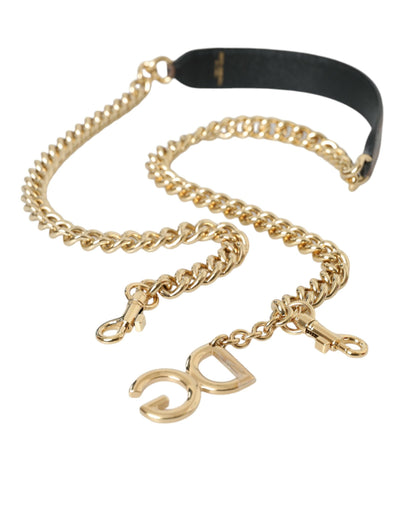 Dolce &amp; Gabbana Bruine Luipaard Handtas Accessoire Schouderriem