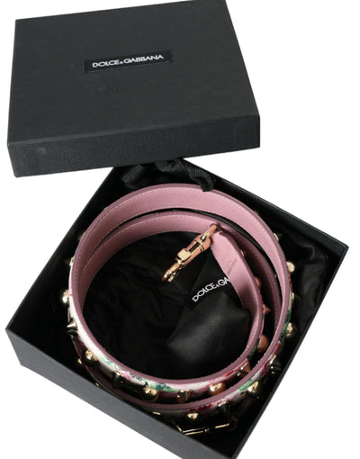 Bandoulière accessoire pour sac à main Dolce &amp; Gabbana à fleurs roses
