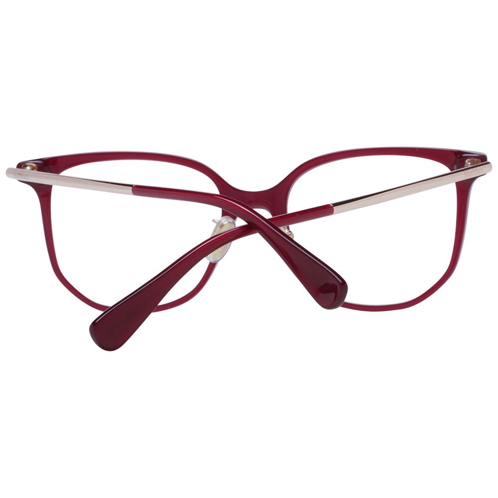 Montures optiques rouges pour femmes Max Mara