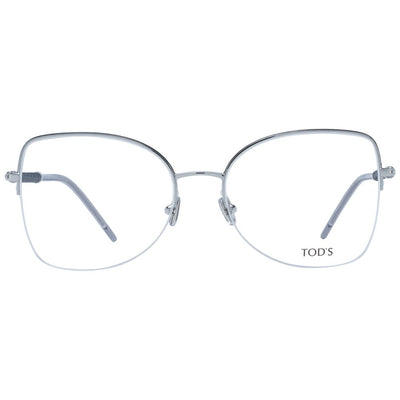 Montures optiques argentées pour femmes Tod's