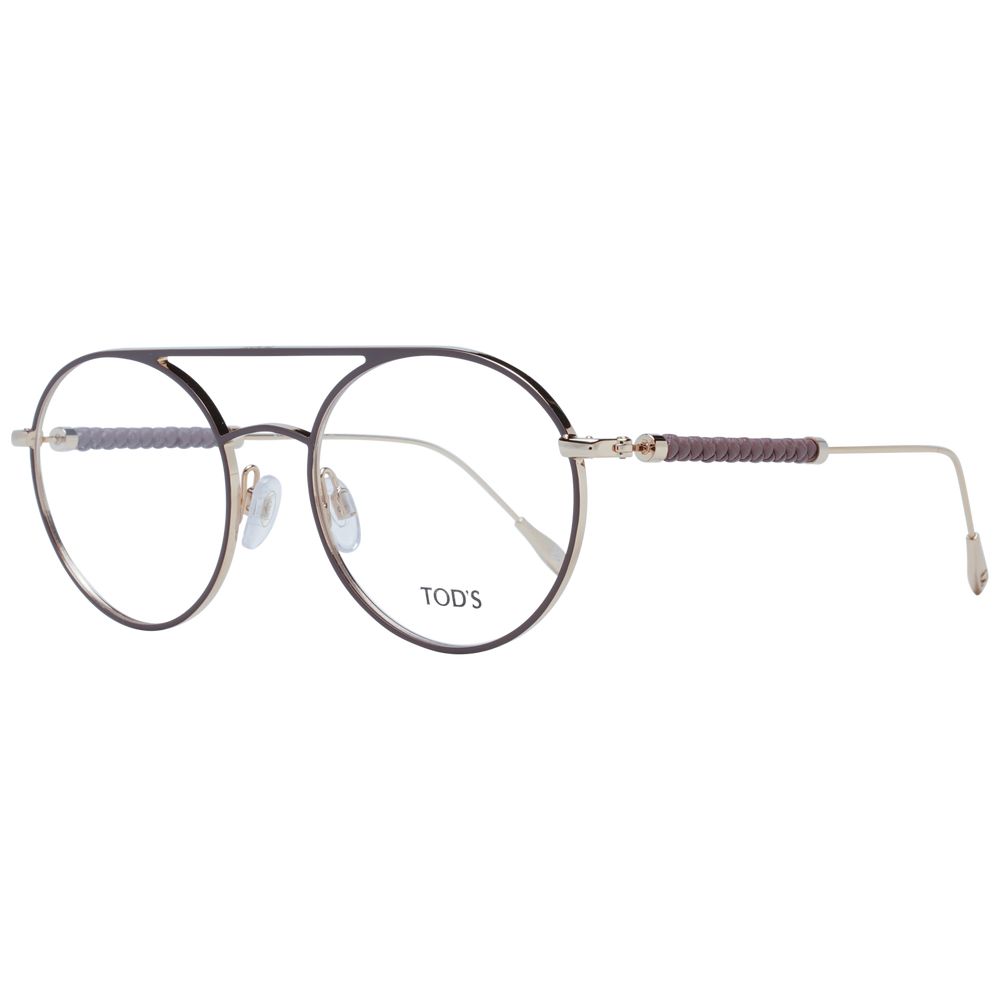 Montures optiques marron pour femmes Tod's
