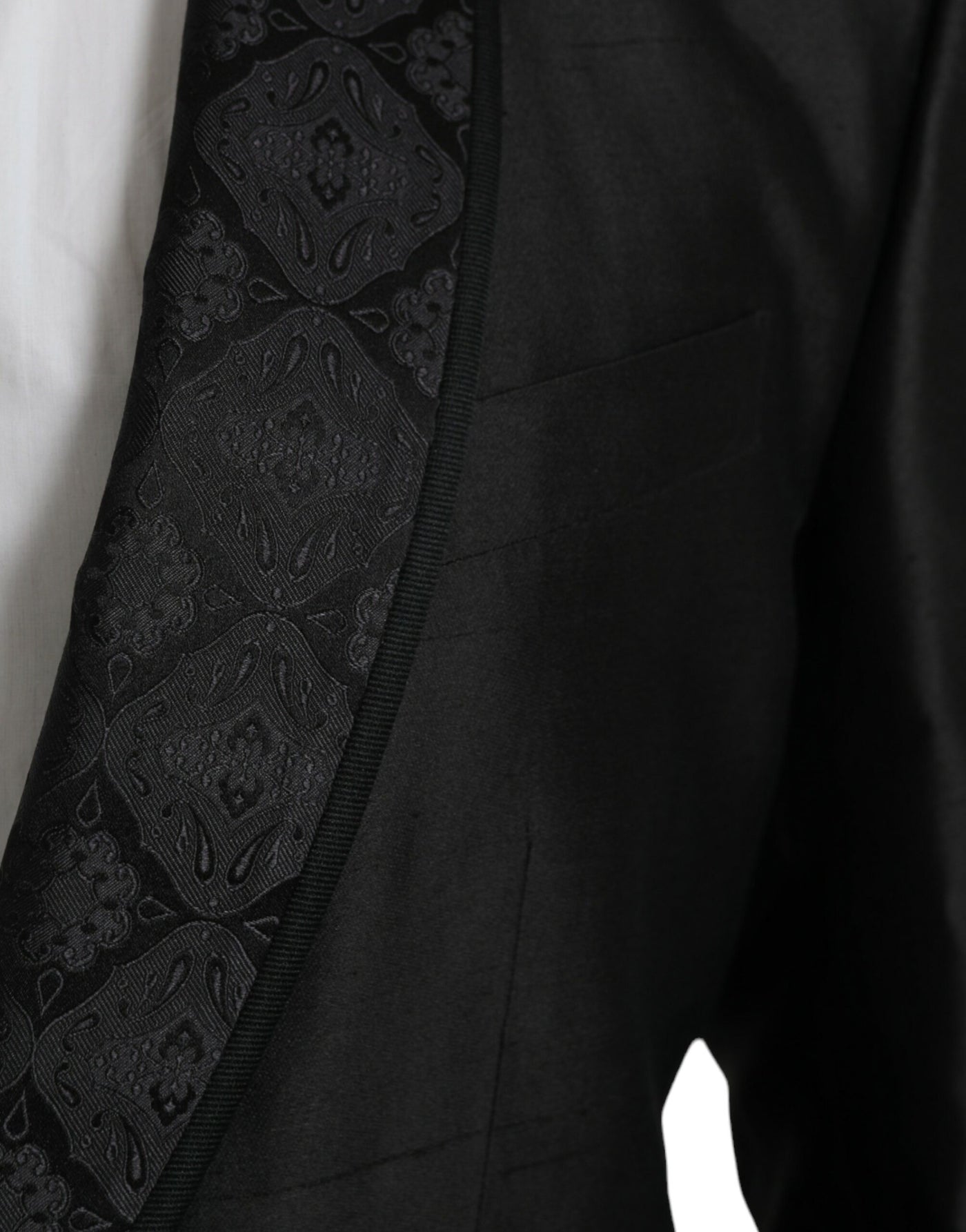 Blazer simple boutonnage noir MARTINI de Dolce &amp; Gabbana