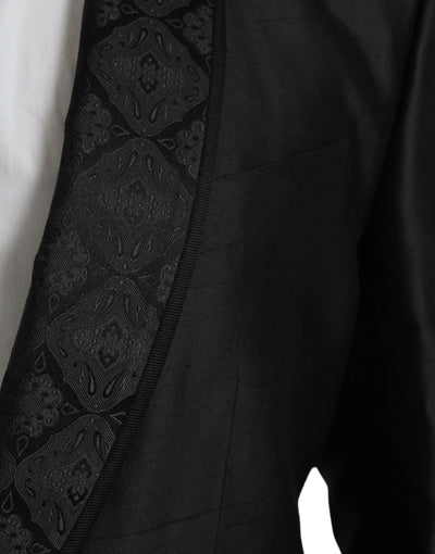 Blazer simple boutonnage noir MARTINI de Dolce &amp; Gabbana