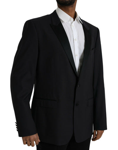 Blazer simple boutonnage bleu MARTINI Dolce &amp; Gabbana
