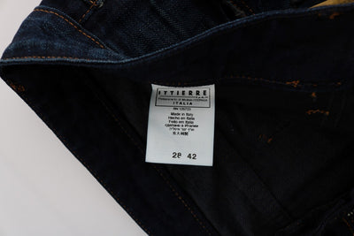 Costume National Blue Katoenen Regular Fit Denim Jeans