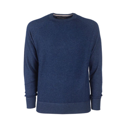Pull homme en cachemire bleu clair Emilio Romanelli