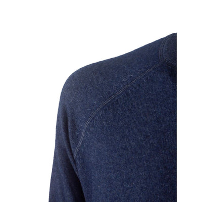 Pull homme en cachemire bleu clair Emilio Romanelli