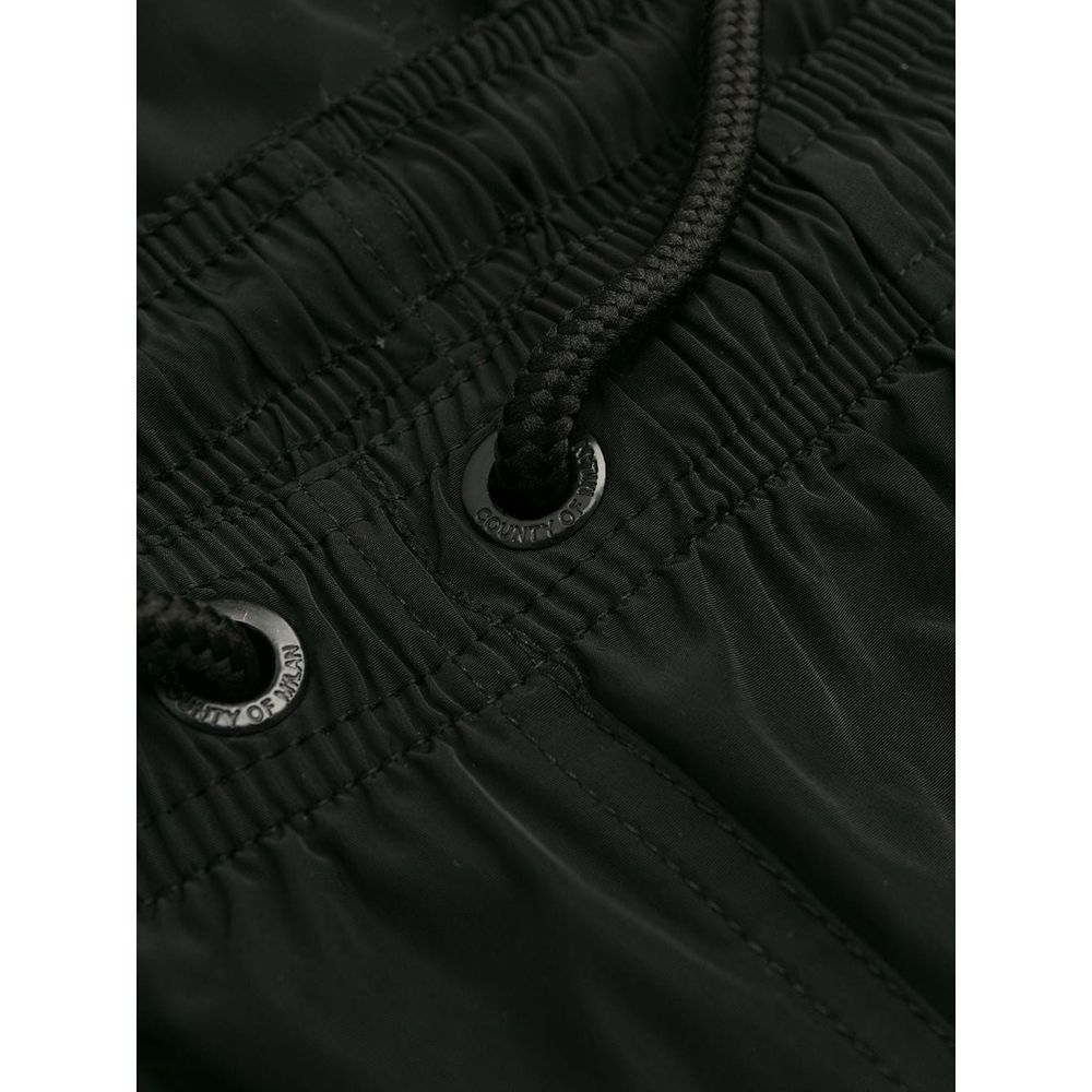 Marcelo Burlon Zwarte Polyamide Heren Badmode Boxer