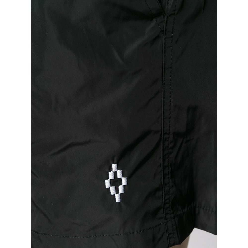 Marcelo Burlon Zwarte Polyamide Heren Badmode Boxer