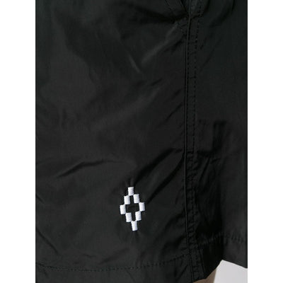 Marcelo Burlon Zwarte Polyamide Heren Badmode Boxer