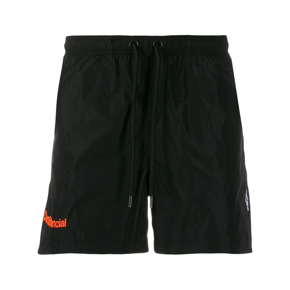 Marcelo Burlon Zwarte Polyamide Heren Badmode Boxer