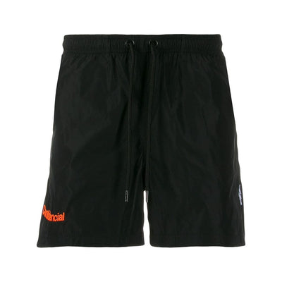 Marcelo Burlon Zwarte Polyamide Heren Badmode Boxer