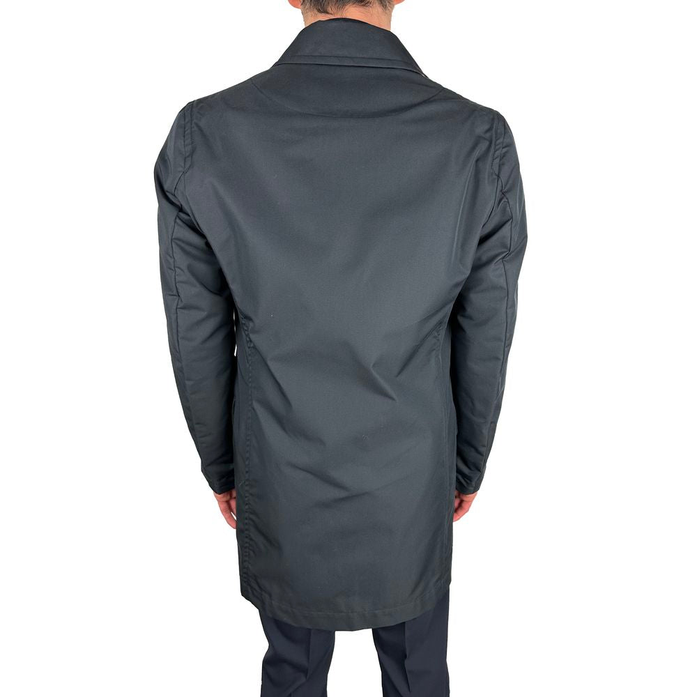 Aquascutum blauw katoenen herenjack