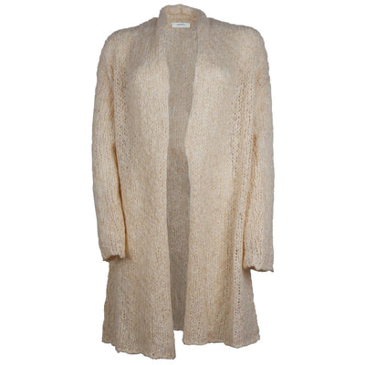 Robe femme en laine d'alpaga beige Alpha Studio