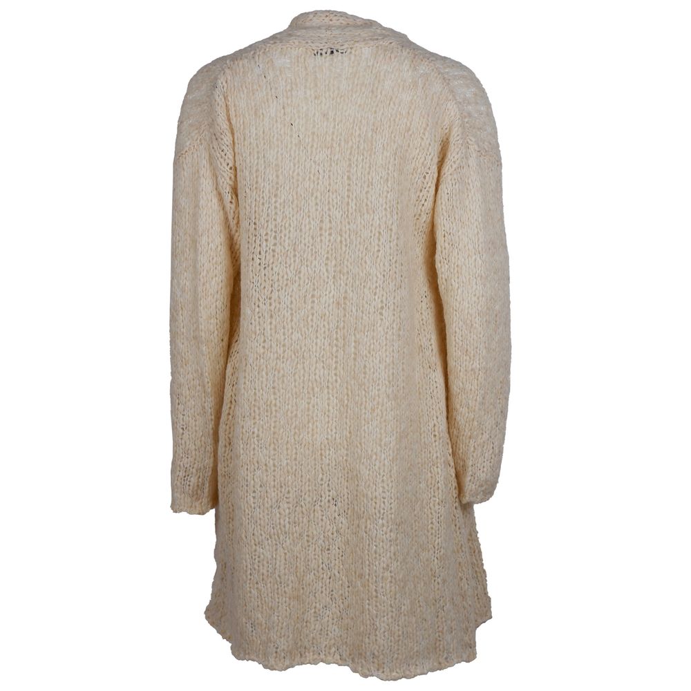 Robe femme en laine d'alpaga beige Alpha Studio