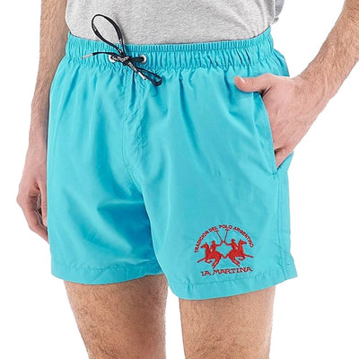 La Martina Blauwe Polyester Heren Badmode