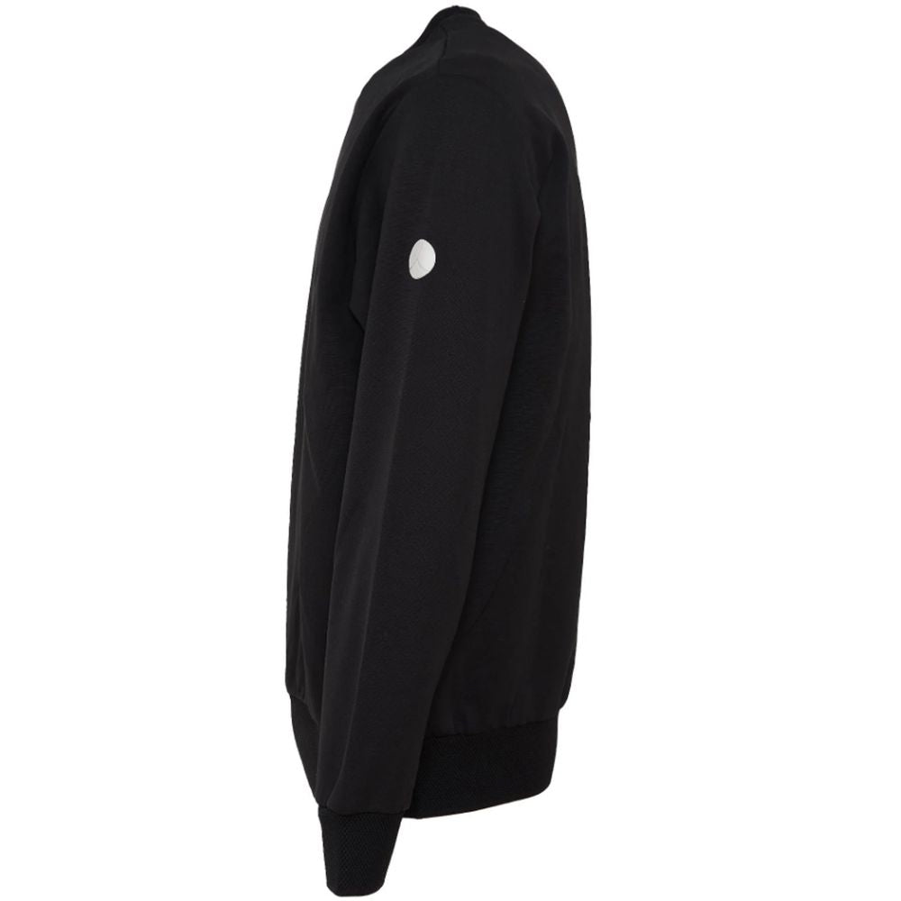 People Of Shibuya Chic Technical Fabric Sweatshirt met ronde hals