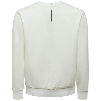 People Of Shibuya Chic Witte Tech Fabric Crewneck Trui