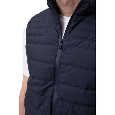 Gilet matelassé bleu élégant People Of Shibuya pour un look moderne