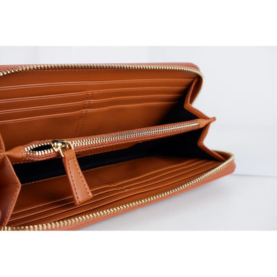 Ungaro Elegante Leren Portemonnee met Ritssluiting