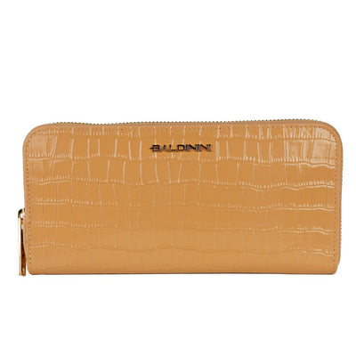 Baldinini Trend Elegante Croco Print Leren Portemonnee