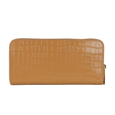 Baldinini Trend Elegante Croco Print Leren Portemonnee