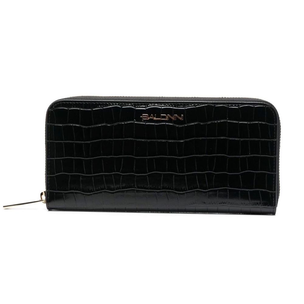 Baldinini Trend Elegante Croco Print Leren Portemonnee